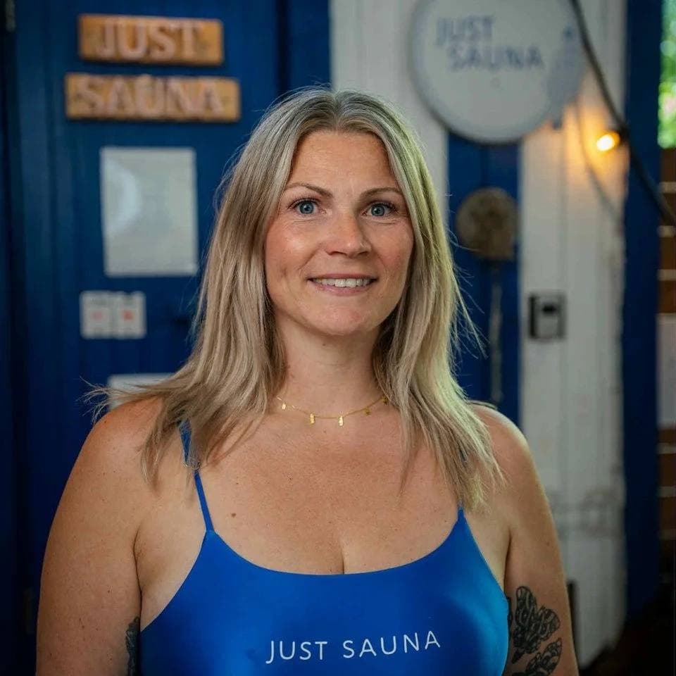 Ulla Rebbe Jerslund, founder of Just Sauna